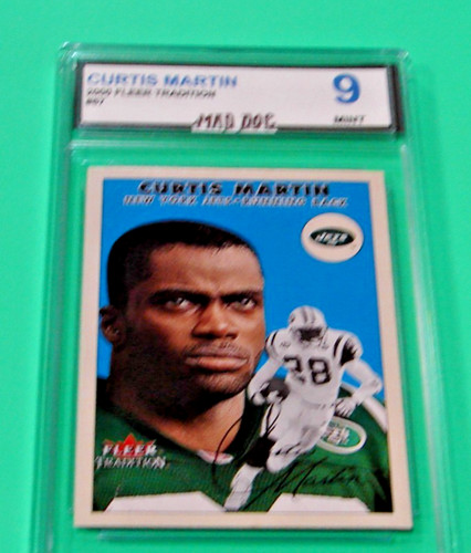 Curtis martin 2000 fleer - martin****2000,
